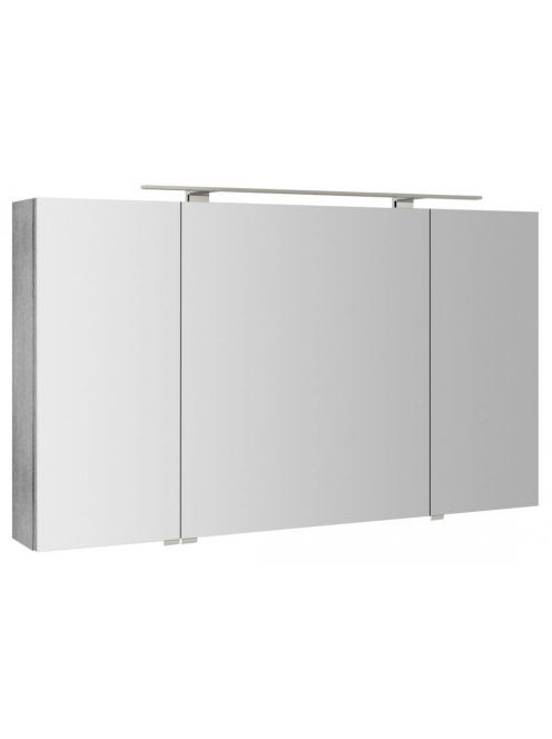 Sapho Riwa három ajtós tükrös szekrény LED világítással 121x