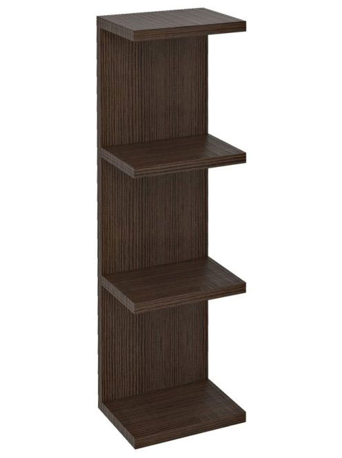 Sapho Riwa fali nyitott polcos szekrény 20x70x15 cm, rusztik