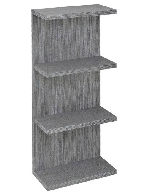 Sapho Riwa nyitott polcos szekrény 30x70x15 cm, ezüst tölgy