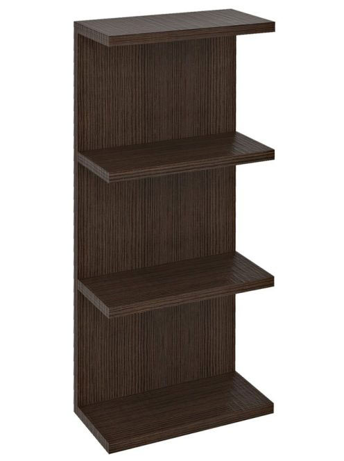 Sapho Riwa fali nyitott polcos szekrény 30x70x15 cm, rusztik