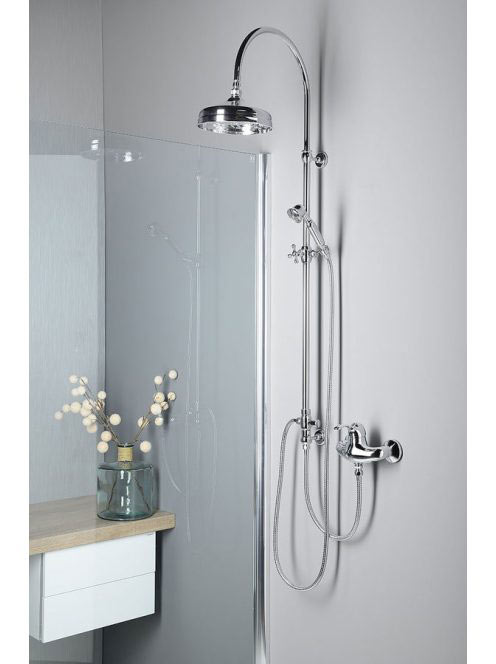 Sapho Reitano Vanity zuhanyrendszer csaptelep nélkül, fej- é