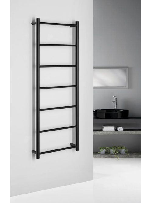 Sapho Shick fali törölközőtartó 500x1344 mm, matt fekete SH5