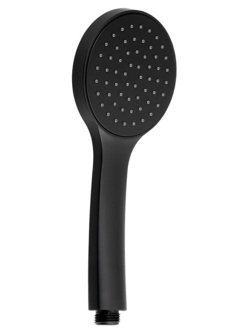 Sapho 1 funkciós kézizuhany, matt fekete SK736 - Fürdőszoba