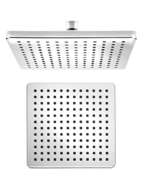 Sapho szögletes fejzuhany, króm SK816 - Fürdőszoba - Zuhany