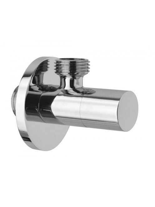 Sapho sarokszelep rozettával 1/2x3/8, króm SL011 - Fürdőszob