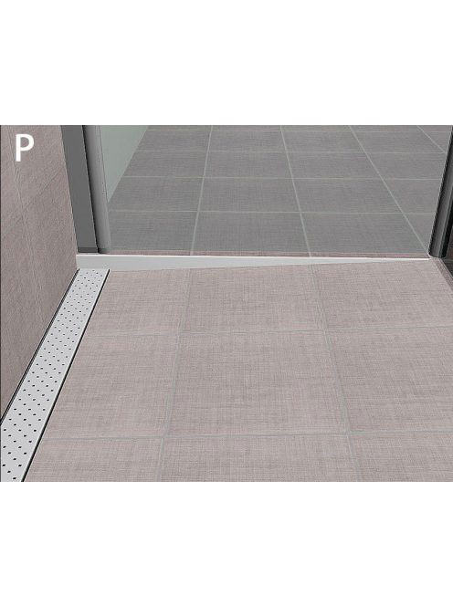 Sapho Nok Rozsdamentes acél lejtőrúd 100x12 mm, jobbos SPD12