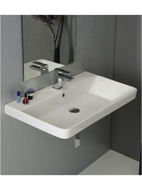 Sapho THALIE kerámiamosdó, 80x46 cm, fehér TH11080 - Fürdősz