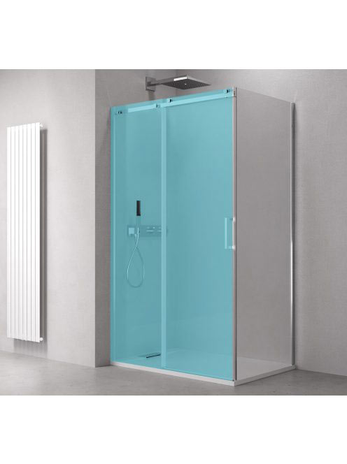 Sapho Polysan Thron Line oldalfal 70x200 cm, króm TL3070 - F