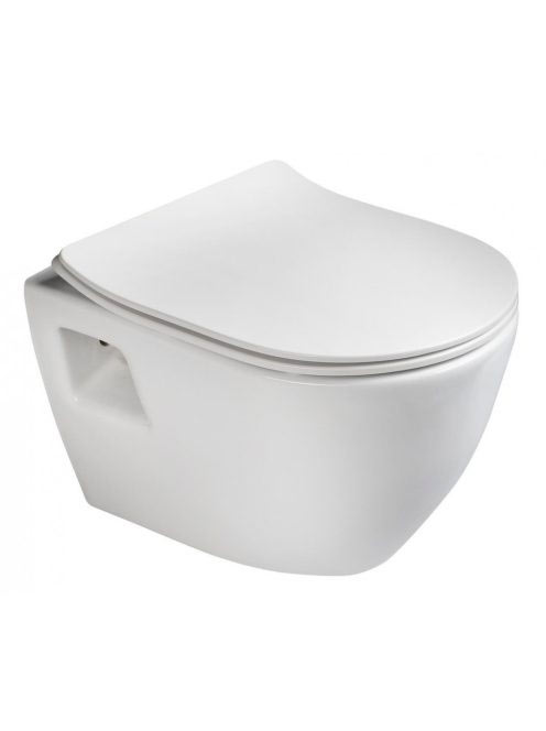 Sapho Paula fali WC csésze, 35,5x50 cm, fehér TP325 - Fürdős