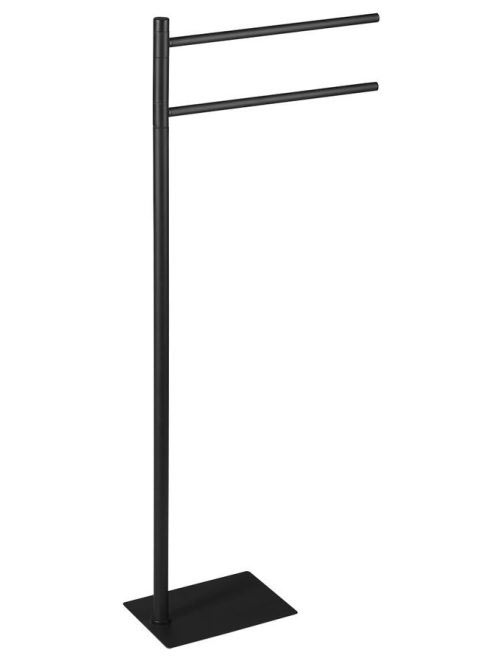 Sapho Trilly Gedy törölközőtartó állvány, matt fekete TR3114