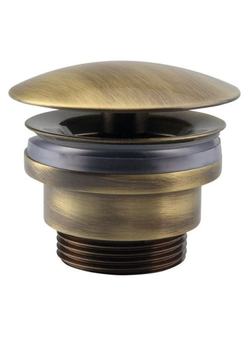 Sapho Silfra nem zárható mosdólefolyó, bronz UD52592 - Fürdő