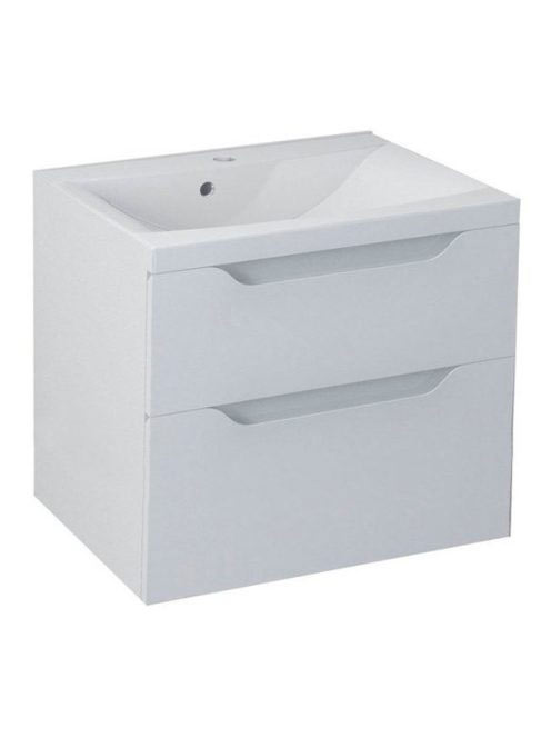 Sapho Wave II két fiókos mosdótartó szekrény 60x69x48 cm, fe