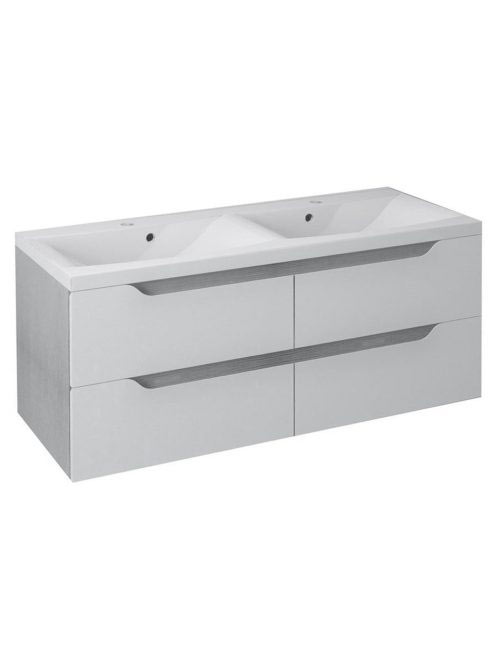 Sapho Wave II négy fiókos mosdótartó szekrény 120x50x48 cm,