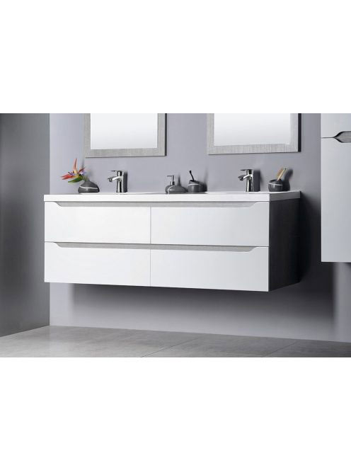 Sapho Wave II négy fiókos mosdótartó szekrény 150x50x48 cm,