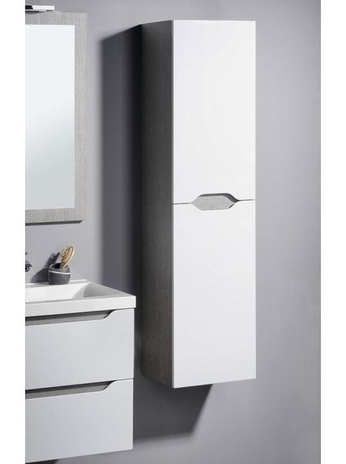 Sapho Wave II két ajtós fali szekrény 35x140x30 cm, jobbos/b