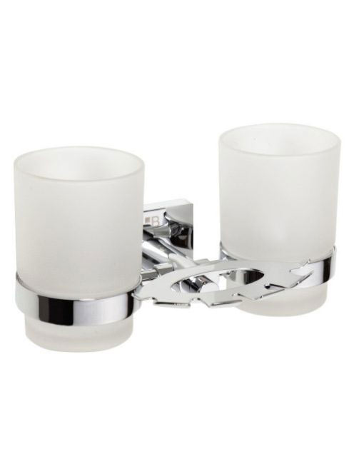 Sapho BETA fogkefetartó üvegpohárral 132110042 - Fürdőszoba