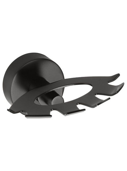 Bemeta Dark falra rögzíthető fogkefetaró fekete XR901B - Für