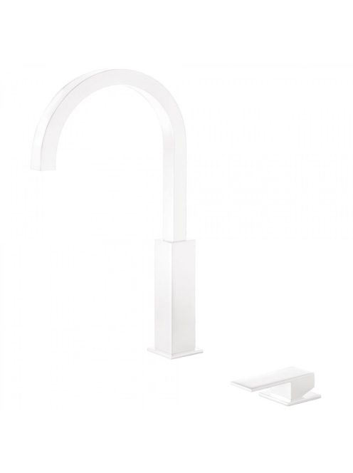 Tres Cuadro Exclusive magasított 2-lyukú mosdó csaptelep Mat