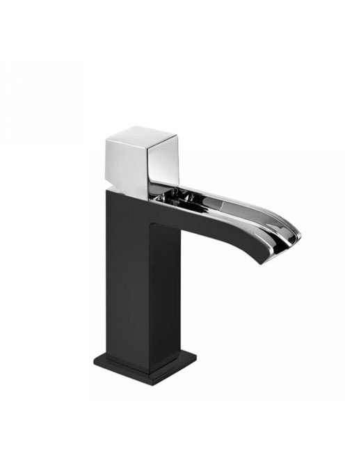 Tres Cuadro Exclusive mosdó csaptelep Cascade kiöntővel Króm