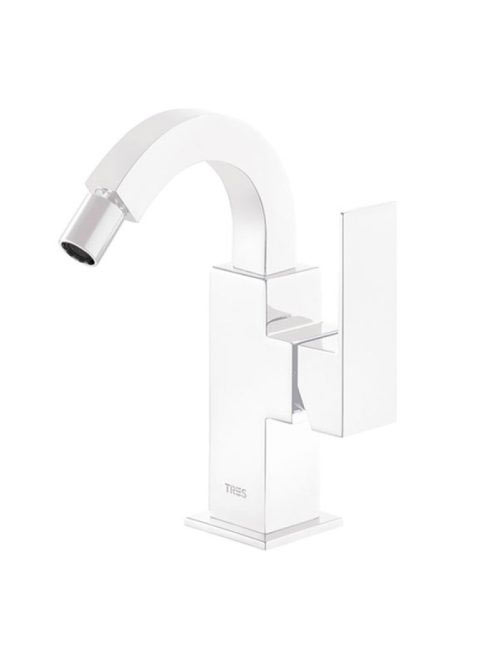 Tres Cuadro Exclusive bidé csaptelep Matt Fehér 00612402BM -