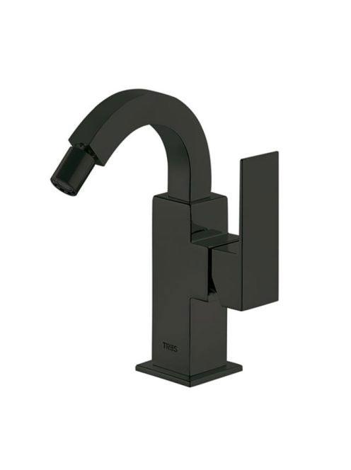 Tres Cuadro Exclusive bidé csaptelep Matt Fekete 00612402NM