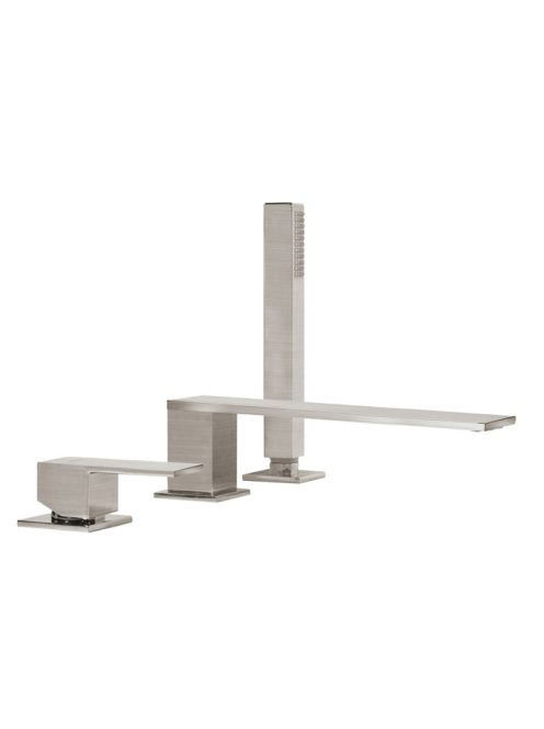 Tres Cuadro Exclusive 3-lyukú kádcsaptelep Rozsdamentes Acél