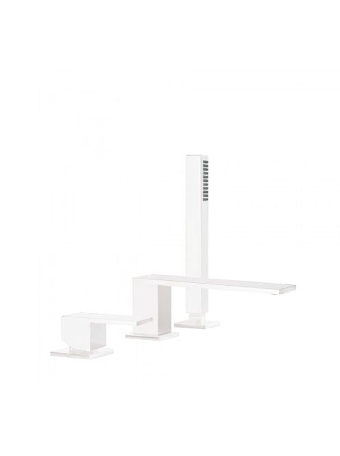 Tres Cuadro Exclusive 3-lyukú kádcsaptelep Matt Fehér 006161