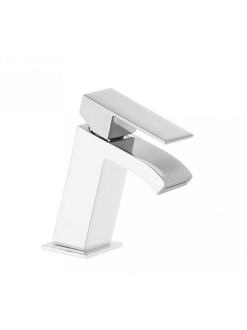 Tres Cuadro Exclusive döntött mosdó csaptelep Cascade kiöntő