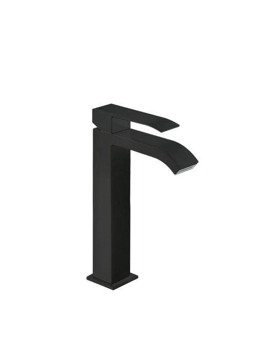 Tres Cuadro Exclusive mosdó csaptelep Cascade kiöntővel Matt