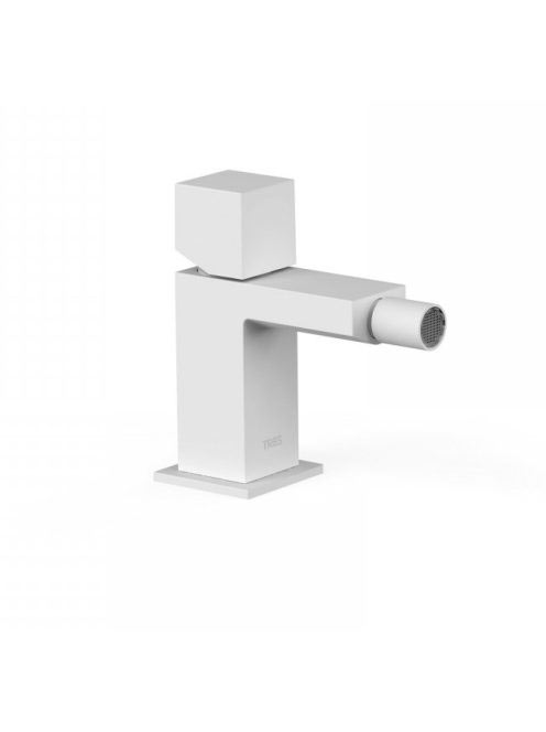 Tres Cuadro Exclusive bidé csaptelep Matt Fehér 00712001BM -