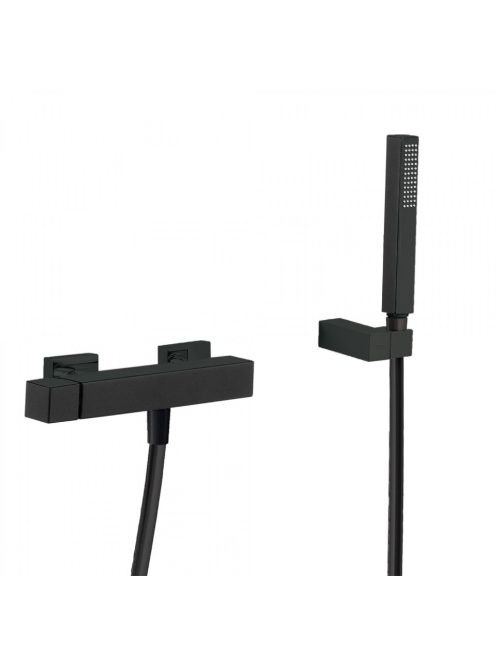 Tres Cuadro Exclusive zuhany csaptelep Matt Fekete 00716703N