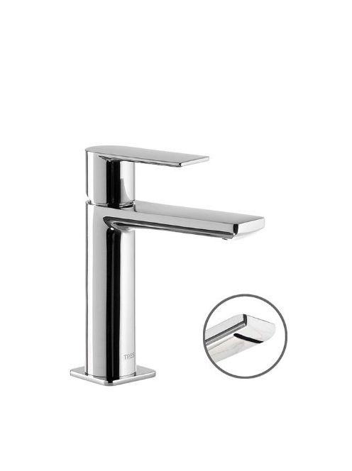 Tres Loft Egykaros mosdó csaptelep Cascade kifolyással króm