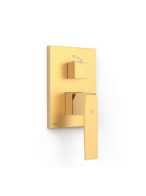 Tres Slim szögletes 2 irányú falba süllyesztett csaptelep be