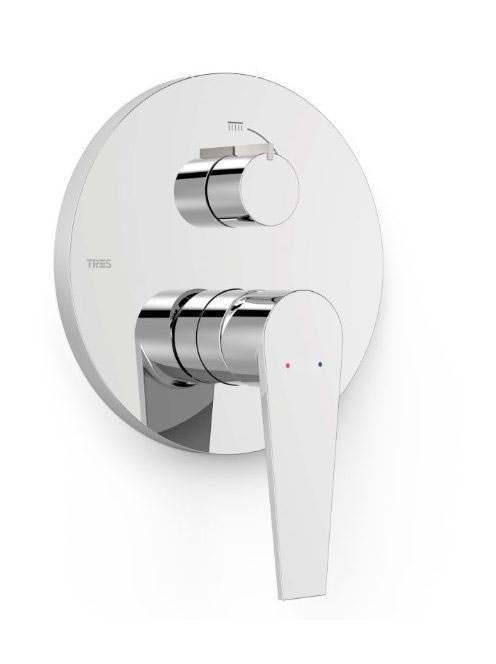 Tres Class 2 irányú falba süllyesztett csaptelep belső egysé