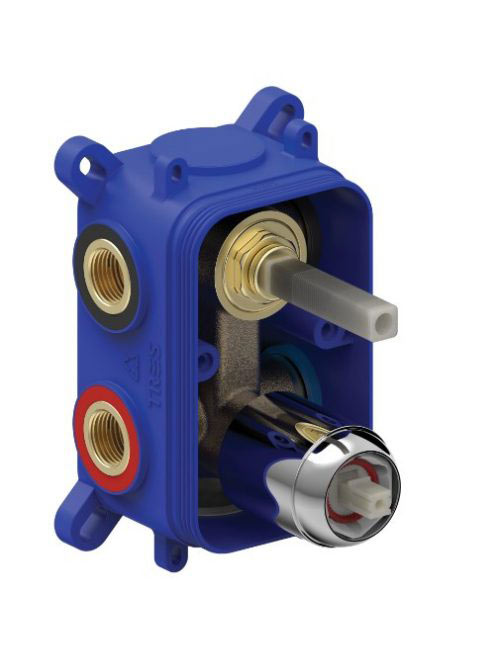 TRES rejtett 2-irányú RAPID-BOX egykaros keverőcsappal, króm