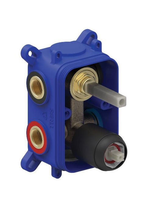 TRES rejtett 2-irányú RAPID-BOX egykaros keverőcsappal, matt