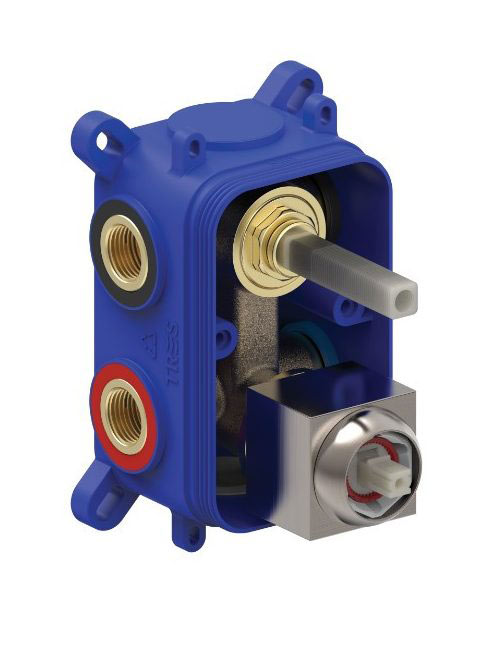 TRES rejtett 2-irányú RAPID-BOX egykaros keverőcsappal, négy