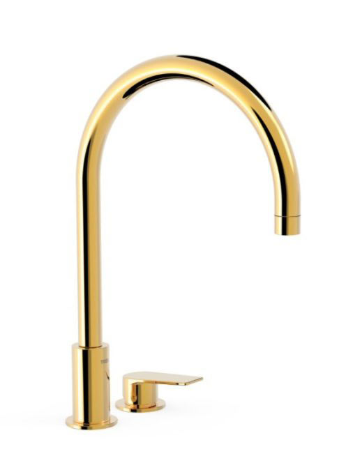 Tres Project magas mosdó csaptelep, Arany 21110501OR - Fürdő