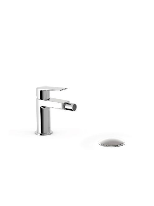 Tres Project bidé csaptelep Click-Clack leeresztővel, króm 2