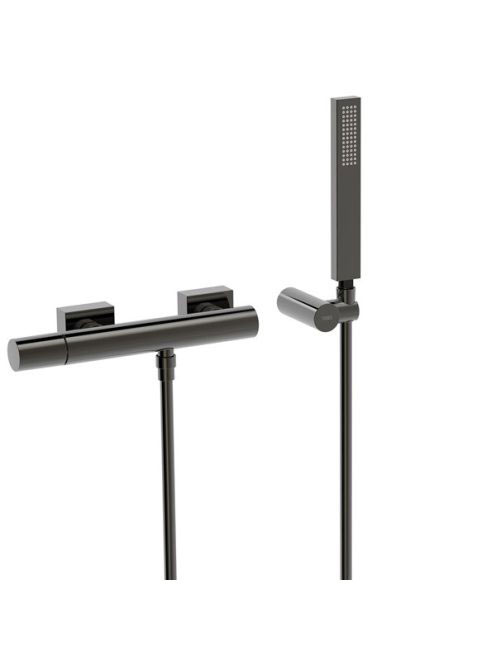 Tres Project zuhany csaptelep, Metál Fekete 21116701KM - Für