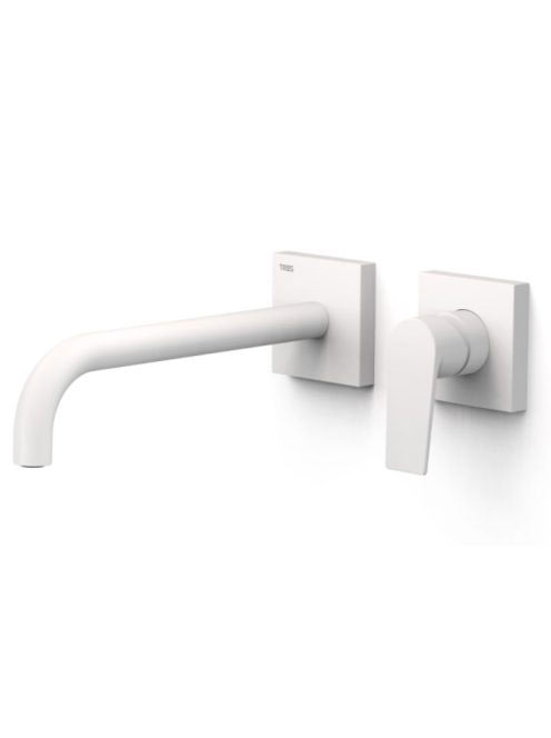 Tres Project egykaros fali mosdócsaptelep, matt fehér 211300