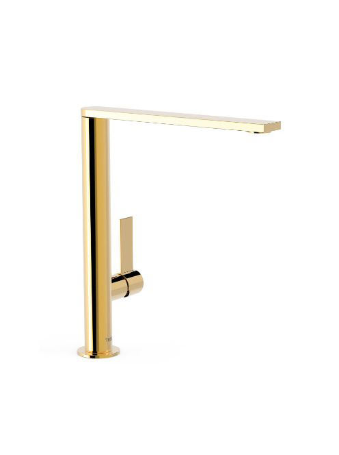 Tres Project magasított mosdó csaptelep, Arany 21140501OR -