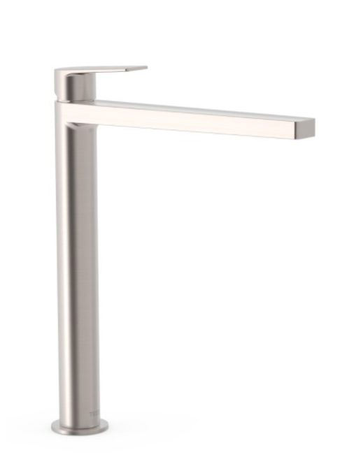 Tres Project magasított mosdó csaptelep, rozsdamentes acél h