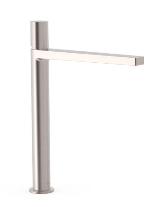 Tres Project magasított mosdó csaptelep, rozsdamentes acél h