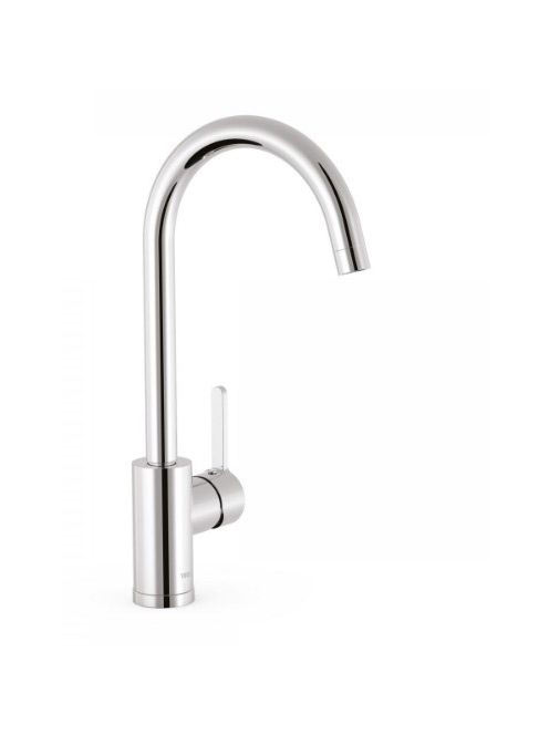 Tres Base Plus egykaros mosogató csaptelep, króm 21644010 -