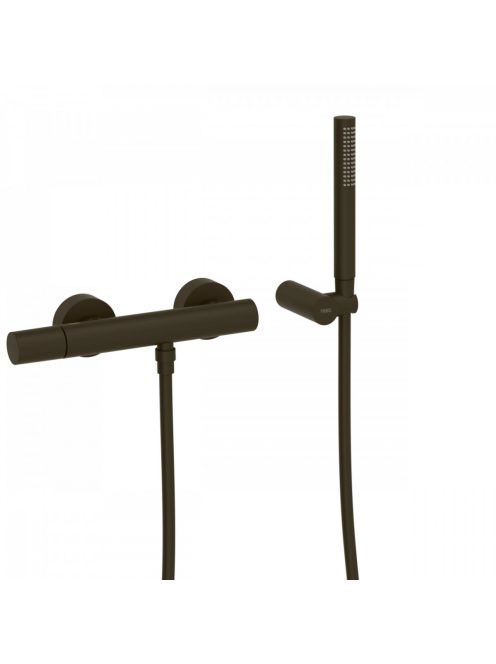 Tres Study Exclusive egykaros zuhany csaptelep, Fekete Bronz