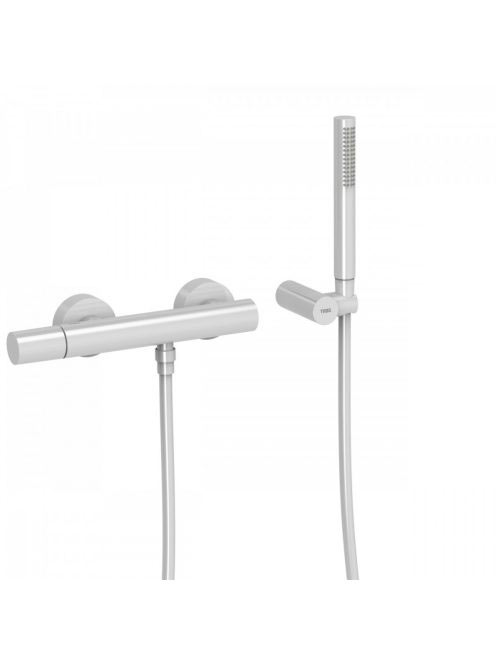 Tres Study Exclusive egykaros zuhany csaptelep, fehér 261167