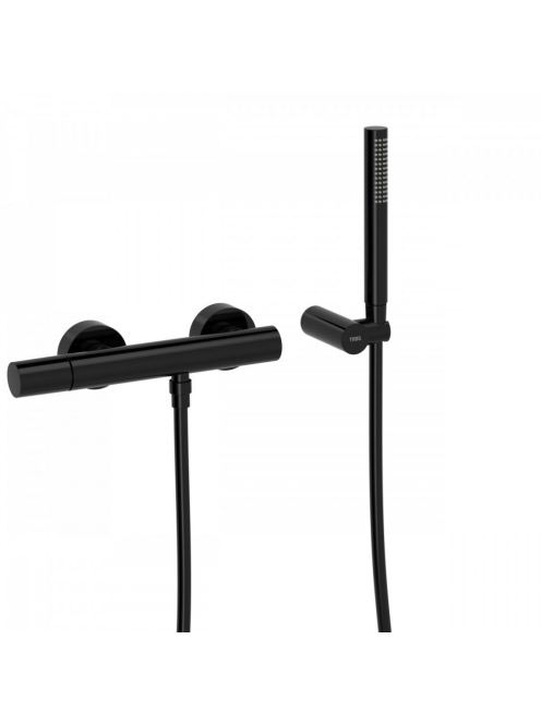 Tres Study Exclusive egykaros zuhany csaptelep, fekete 26116