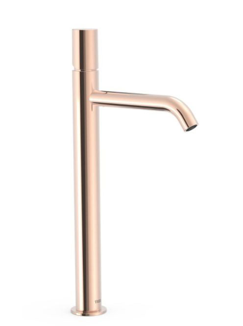 Tres Study Exclusive magas mosdó csaptelep, Rose Arany 26130