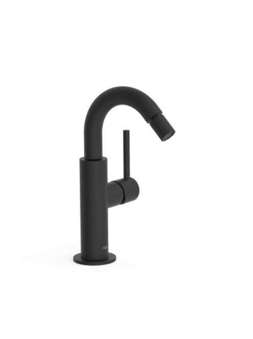 Tres Study Exclusive egykaros íves bidé csaptelep, matt feke